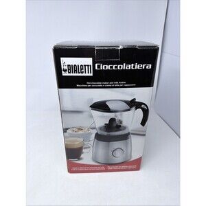 Bialetti Cioccolatiera HOT CHOCOLATE MAKER Cappuccino Milk FROTHER Mixer New